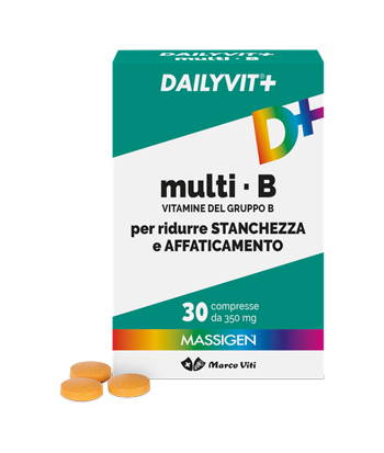 MASSIGEN MULTI B VITAMINE DEL GRUPPO B 30 COMPRESSE RIVESTITA DA 364 MG - Farmacia Dott. Pasquale Russo
