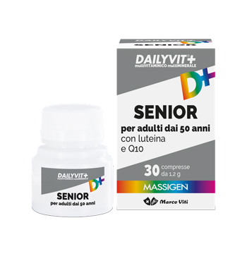 MASSIGEN SENIOR MULTIVITAMINICO E MULTIMINERALE 30 COMPRESSE RIVESTITE - Farmacia Dott. Pasquale Russo