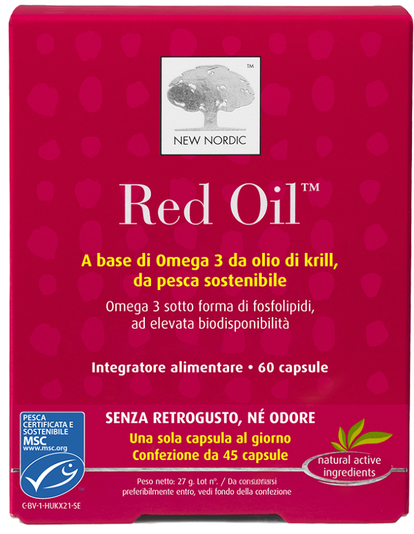 RED OIL 60 CAPSULE - Farmacia Dott. Pasquale Russo