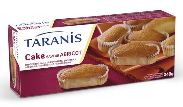 TARANIS TORTINA ALBICOCCA 6 X 40 G - Farmacia Dott. Pasquale Russo