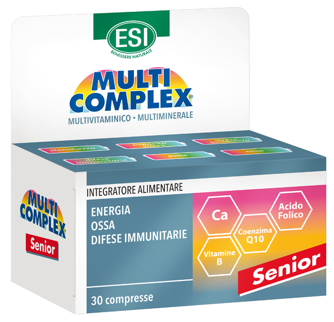 ESI MULTICOMPLEX SENIOR 30 COMPRESSE - Farmacia Dott. Pasquale Russo