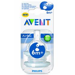 AVENT TETTARELLA FESSURA A Y PER LIQUIDI DENSI Y 2 PEZZI - Farmacia Dott. Pasquale Russo