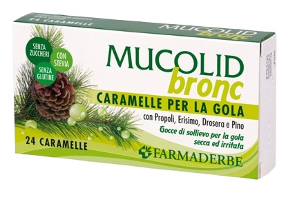 MUCOLID BRONC PROPOLI&PINO 24 CARAMELLE - Farmacia Dott. Pasquale Russo