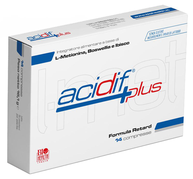 ACIDIF PLUS 14 COMPRESSE - Farmacia Dott. Pasquale Russo