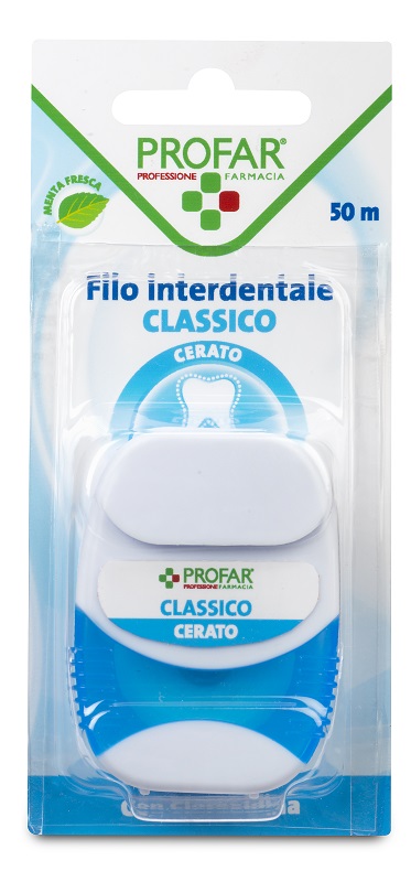 FILO INTERDENTALE CON CLOREXIDINA 50 M PROFAR - Farmacia Dott. Pasquale Russo