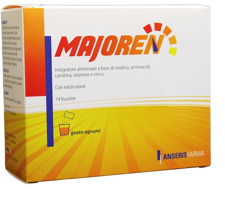 MAJOREN PROENERGETICO CORROBORANTE 14 BUSTINE - Farmacia Dott. Pasquale Russo
