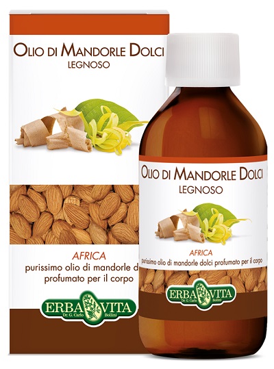 OLIO MANDORLE DOLCI PROFUMATO LEGNO AFRICANO 250 ML - Farmacia Dott. Pasquale Russo