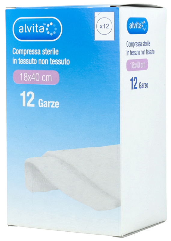 GARZA COMPRESSA TNT 18X40CM 12 PEZZI - Farmacia Dott. Pasquale Russo