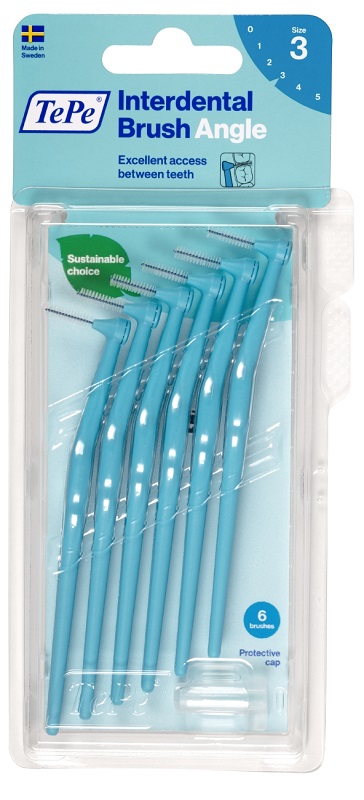 TEPE ANGLE SCOVOLINO BLU 0,6MM 6 PEZZI - Farmacia Dott. Pasquale Russo