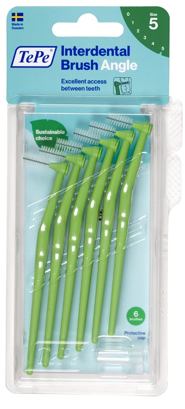 TEPE ANGLE SCOVOLINO VERDE 0,8MM 6 PEZZI - Farmacia Dott. Pasquale Russo