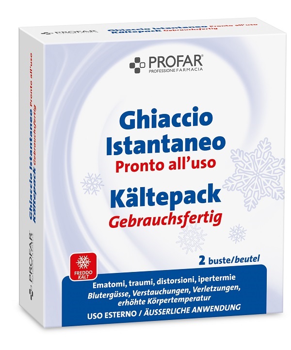 GHIACCIO ISTANTANEO 2 BUSTE PROFAR - Farmacia Dott. Pasquale Russo