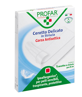 CEROTTO TESSUTO NON TESSUTO DELICATO 1 STRISCIA 50X8 CM PROFAR - Farmacia Dott. Pasquale Russo