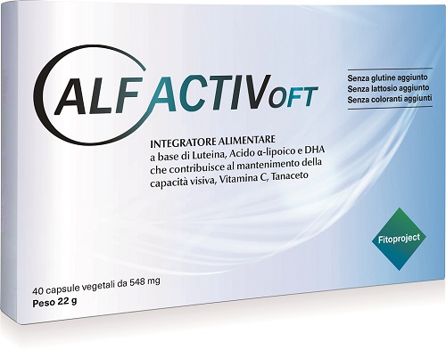 ALFACTIV OFT 40 CAPSULE DA 549 MG - Farmacia Dott. Pasquale Russo