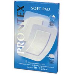 GARZA COMPRESSA PRONTEX SOFT PAD 10X12,5 6 PEZZI (5 TNT + 1 IMPERMEABILE AQUA PAD) - Farmacia Dott. Pasquale Russo