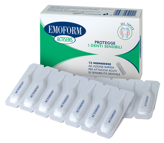 EMOFORM ACTISENS GEL 15 FIALE DA 2 ML - Farmacia Dott. Pasquale Russo