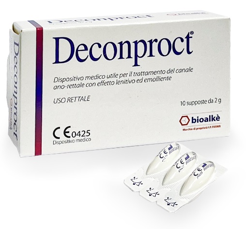 DECONPROCT SUPPOSTE 10 PEZZI - Farmacia Dott. Pasquale Russo