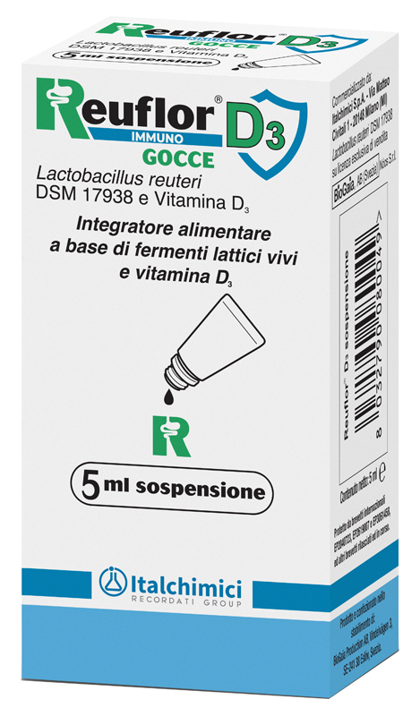 REUFLOR D3 GOCCE 5 ML - Farmacia Dott. Pasquale Russo