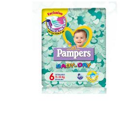 PAMPERS BABY DRY EXTRA LARGE 38 PEZZI - Farmacia Dott. Pasquale Russo