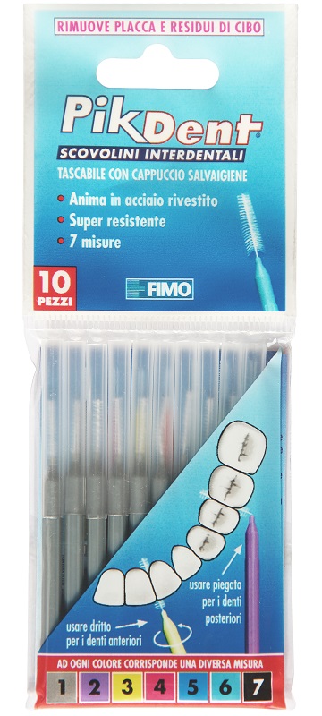 PIKDENT STUZZICOLINO 1 GRIGIO 10 PEZZI - Farmacia Dott. Pasquale Russo