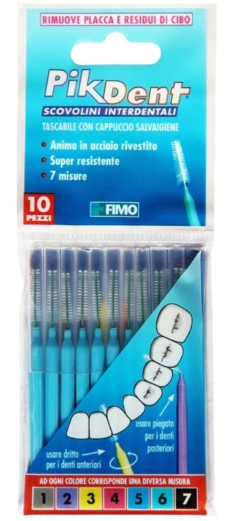 PIKDENT STUZZICOLINO 5 AZZURRO 10 PEZZI - Farmacia Dott. Pasquale Russo