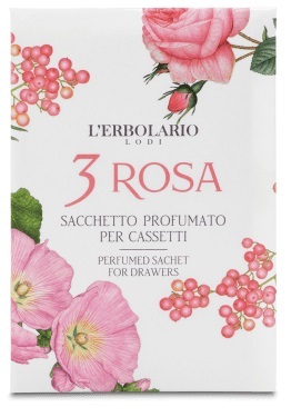 3 ROSA SACCHETTO PROFUMATO PER CASSETTI - Farmacia Dott. Pasquale Russo