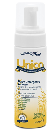 UNICO BABY MOUSSE DETERGENTE - Farmacia Dott. Pasquale Russo