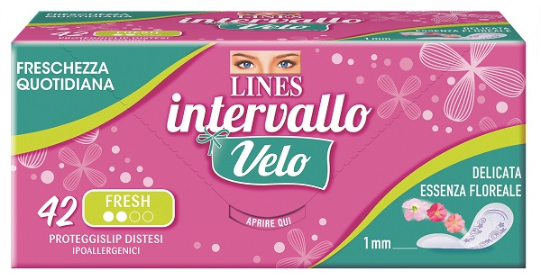 LINES INTERVALLO VELO FIORI E AGRUMI 42 PEZZI COUPON - Farmacia Dott. Pasquale Russo
