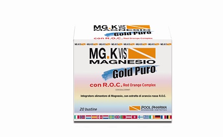 MGK VIS MAGNESIO GOLD PURO 20 BUSTE - Farmacia Dott. Pasquale Russo