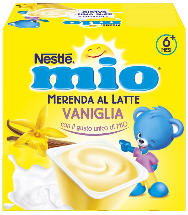 MIO MERENDA VANIGLIA 4 X 100 G - Farmacia Dott. Pasquale Russo