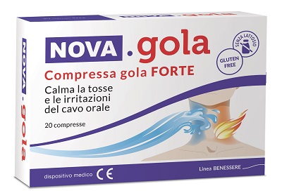 NOVA GOLA COMPRESSA GOLA FORTE 20 COMPRESSE - Farmacia Dott. Pasquale Russo
