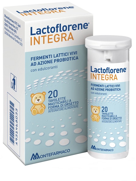 LACTOFLORENE INTEGRA 20 TAVOLETTE - Farmacia Dott. Pasquale Russo