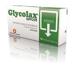 GLYCOLAX 18 SUPPOSTE GLICEROLO 2500MG - Farmacia Dott. Pasquale Russo