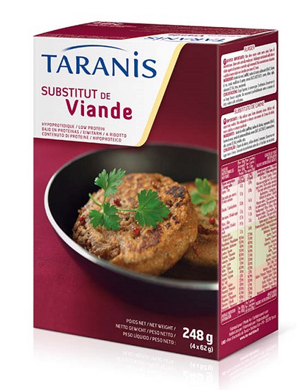 TARANIS BURGER SOSTITUTO CARNE 4 X 62 G - Farmacia Dott. Pasquale Russo