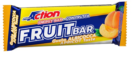 PROACTION FRUIT BAR BARRETTA ENERGETICA ALL'ALBICOCCA 40 G - Farmacia Dott. Pasquale Russo