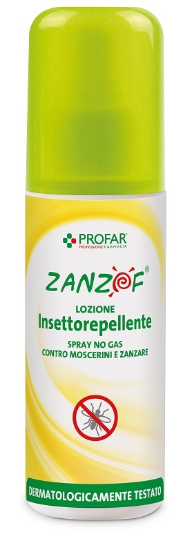 ZANZOF LOZIONE INSETTOREPELLENTE SPRAY DEET 9% 100 ML PROFAR - Farmacia Dott. Pasquale Russo