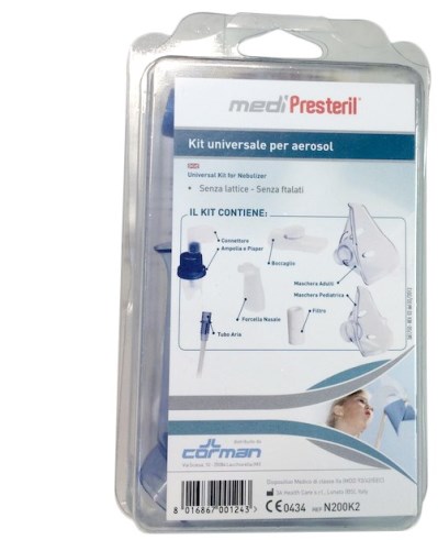 KIT NEBULIZZAZIONE MEDIPRESTERIL UNIVERSALE - Farmacia Dott. Pasquale Russo