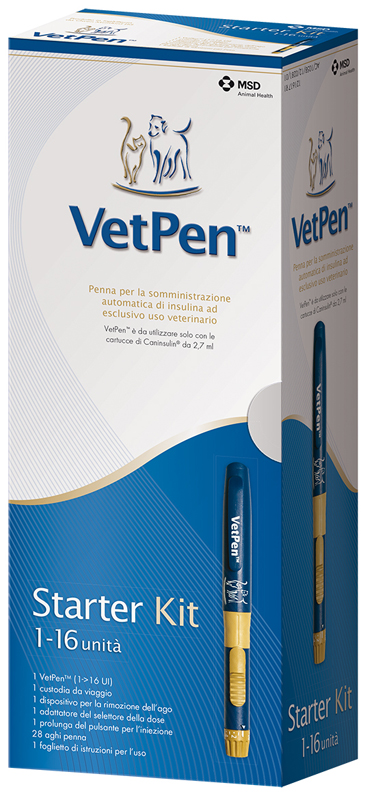 CANINSULIN VET PEN 16 UI STARTER KIT - Farmacia Dott. Pasquale Russo