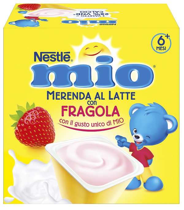 MIO MERENDA FRAGOLA 4 X 100 G - Farmacia Dott. Pasquale Russo