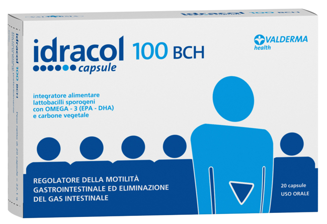 IDRACOL 100 BCH 20 CAPSULE - Farmacia Dott. Pasquale Russo