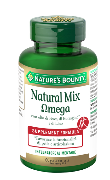 NATURAL MIX OMEGA 60 PERLE - Farmacia Dott. Pasquale Russo