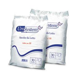 SACCA DI DRENAGGIO DA LETTO PER INCONTINENZA UROSYSTEM TUBO 90 CM SENZA SCARICO 30 PEZZI - Farmacia Dott. Pasquale Russo