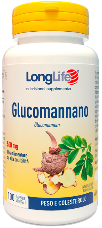 LONGLIFE GLUCOMANNANO 100 CAPSULE VEGETALI - Farmacia Dott. Pasquale Russo