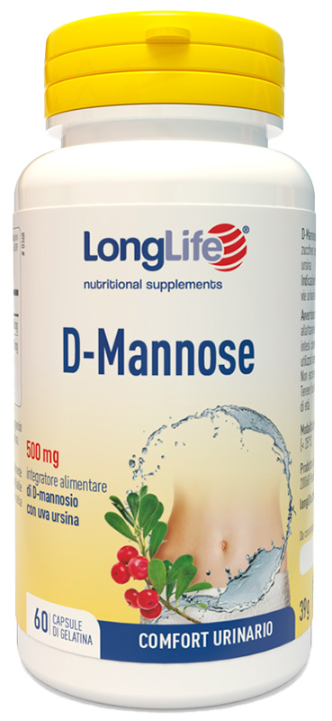 LONGLIFE D-MANNOSE 60 CAPSULE - Farmacia Dott. Pasquale Russo