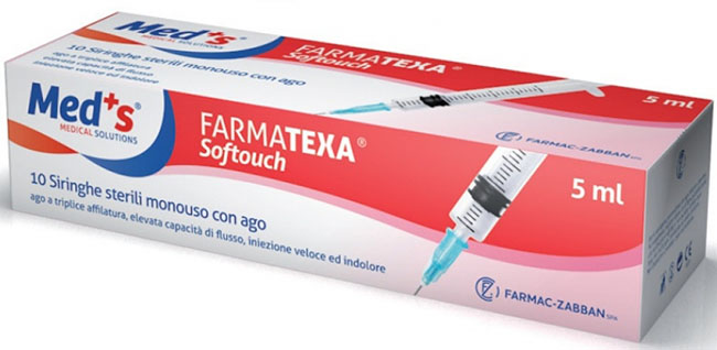 SIRINGA MEDS 5 ML 14 GAUGE 10 PEZZI - Farmacia Dott. Pasquale Russo