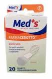 CEROTTO MEDS STRIP DELICATO TESSUTO NON TESSUTO MEDIO 20 PEZZI - Farmacia Dott. Pasquale Russo