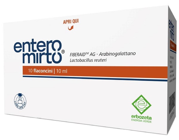 ENTERO MIRTO 10 FLACONCINI DA 10 ML - Farmacia Dott. Pasquale Russo