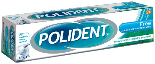 POLIDENT FREE ADESIVO PER PROTESI DENTARIA 40 G - Farmacia Dott. Pasquale Russo