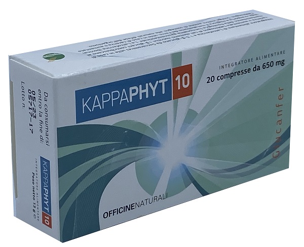 KAPPAPHYT 10 20 COMPRESSE DA 650 MG - Farmacia Dott. Pasquale Russo