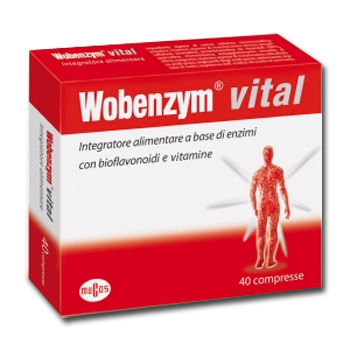 WOBENZYM VITAL 120 COMPRESSE 55,2 G - Farmacia Dott. Pasquale Russo