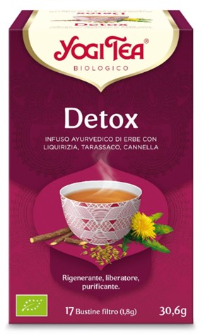 YOGI TEA DETOX BIO 30,6 G - Farmacia Dott. Pasquale Russo
